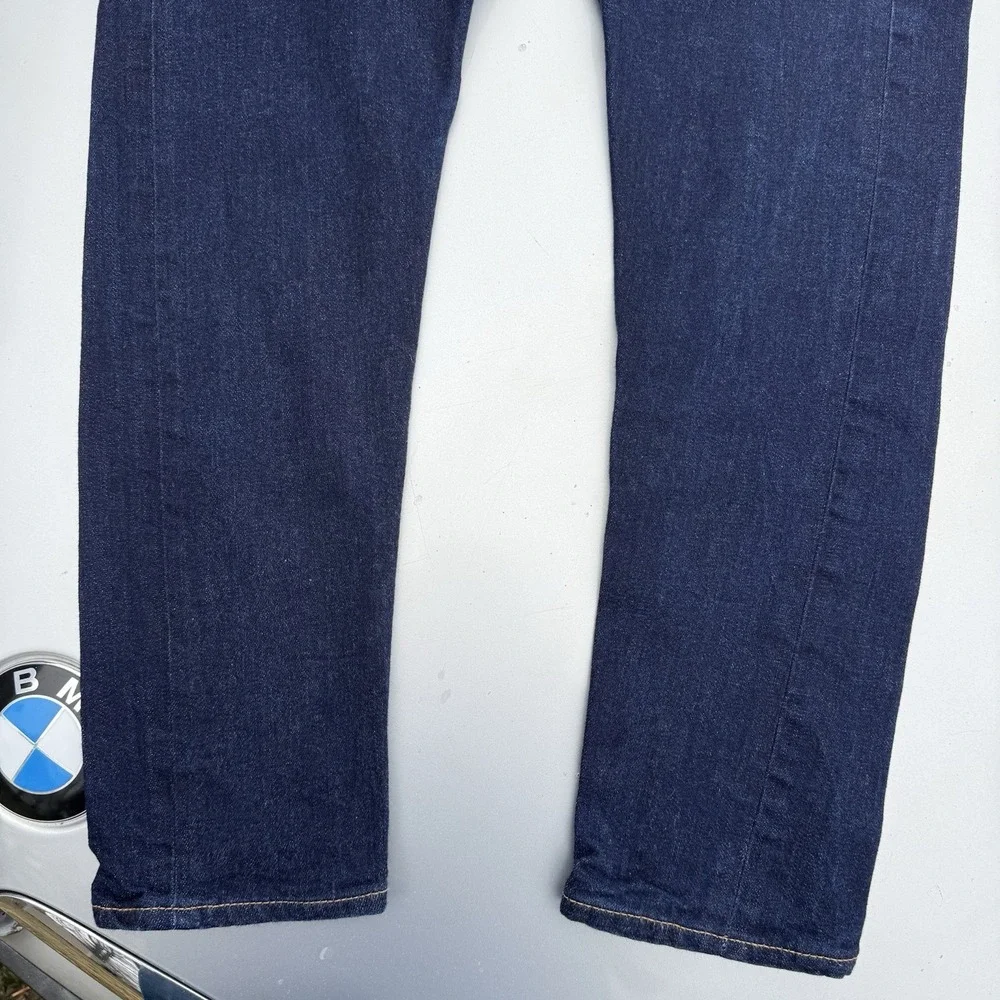 Banana Republic Jeans Mens 30X32 Trooper Fit Selvedge White Oak Cone Denim USA
